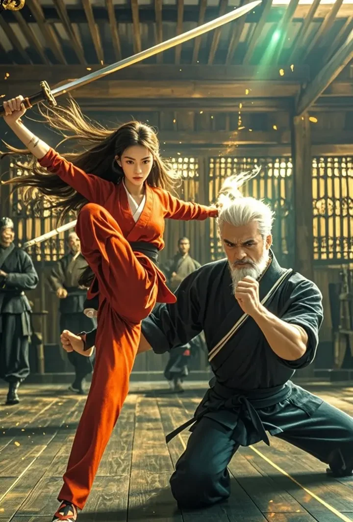 Drama China Young Martial Goddess sub Indo - poster